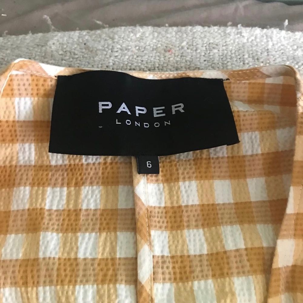Paper London Gingham Dress - Picture 2 of 5